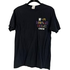 McDonald’s x BTS Port Authority Men’s Crew Logo Short‎ Sleeve T Shirt Size S
